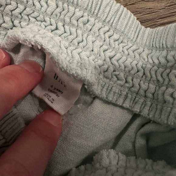 Baby Gap 2 Piece Tank and Skirt Outfit | 4T | VGUC | light blue teal | summer - Picture 3 of 5